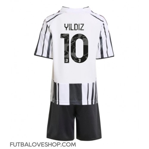 Dres Juventus Kenan Yildiz #10 Domáci pre deti 2025-26 Krátky Rukáv (+ trenírky)